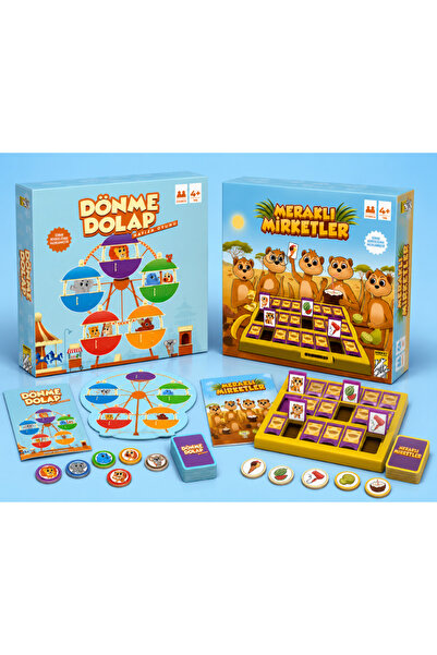 Mirket Yayınları Merakli Mirketler Ferris Wheel Set of 2