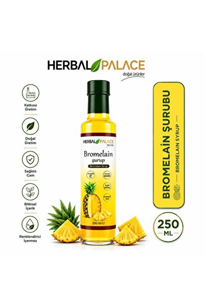 Herbal Palace Bromelain Ananas şurubu