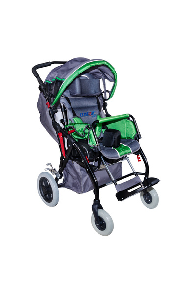 Comfort Plus Engelli Puseti Yeşil | Alüminyum Şase, Çift Yönlü Koltuk, 40 cm ...