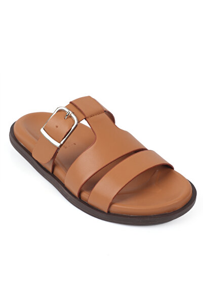 Capone Outfitters Florrie Three-Strap Buckle Women's Slippers