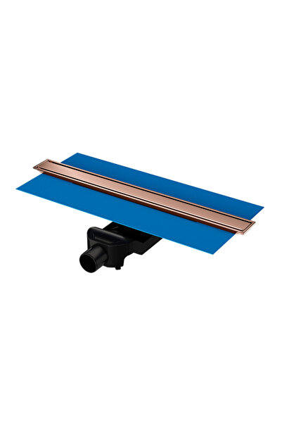 VitrA 59980555000 Eco Flow DK100 60cm Duş Kanalı - Bakır Yandan - - 5702697