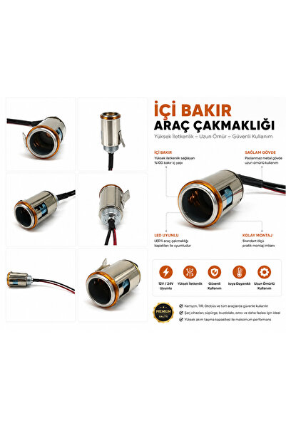 ŞAHİKATERMO ŞAHİKA YÜKSEK AKIMA DAYANIKLI ÇAKMAKLIK