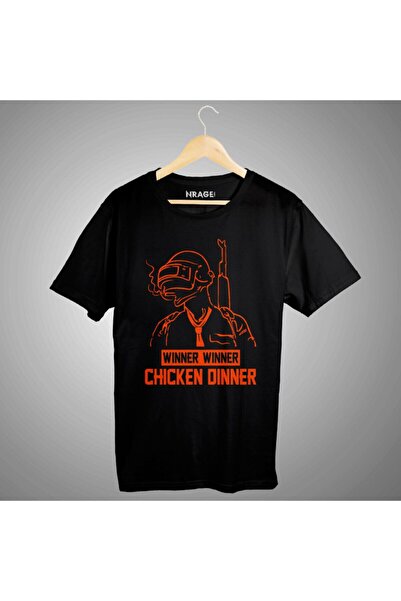 nrage Tricou portocaliu Pubg