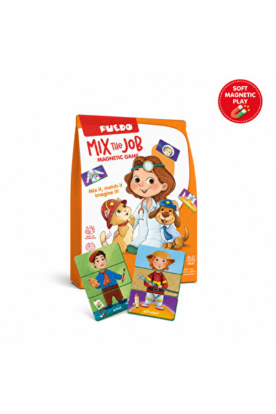 PUEDO Mix The Job, Meslekler Manyetik Puzzle