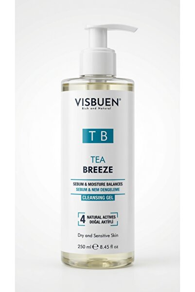 Visbuen Moisturizing & Purifying Face and Make-up Removal Gel with 4 Actives ...