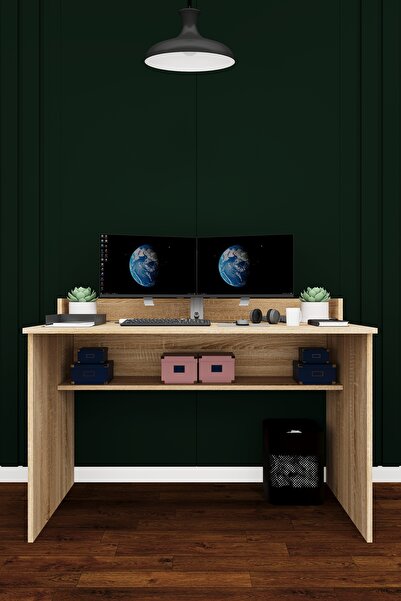 asratrend Modern Çalışma Masası %100 MDF Bilgisayar Ders Ofis Masası ÇM01