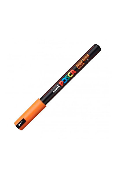 POSCA Marker UNI Posca, 0.7 mm, varf fin metalic, Orange