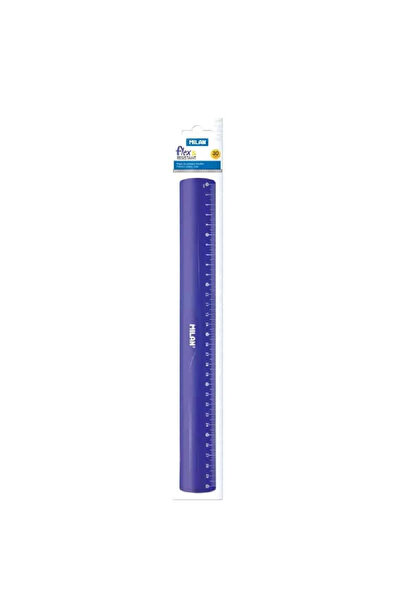 Milan Rigla/Liniar 30 cm flexibil Albastru