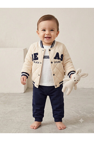 Efemkids Beas Embroidered Men's Suit 6 Months, 12 Months, 18 Months, 2Y Baby ...