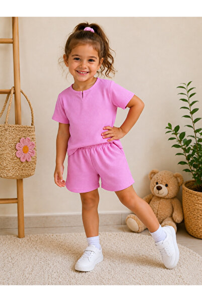BAHNUR Baby Girl Children's Bottom and Top Set