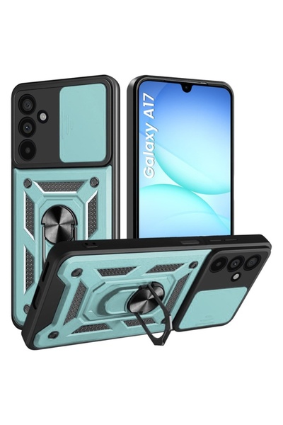 SKYDDAR INNOVATION Husă pentru Samsung Galaxy A17 5G, CamShield, inel magneti...