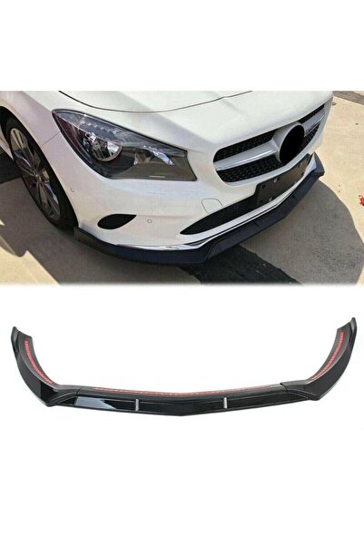 autogp Mercedes cla ön tampon altı lip 3 parça kulaklı w117 2013 / 2019