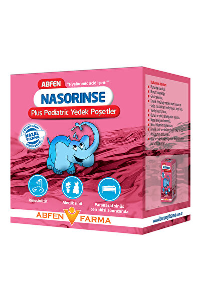 Abfen Farma Abfen Nasorinse Plus Pediyatrik Yedek Poşet