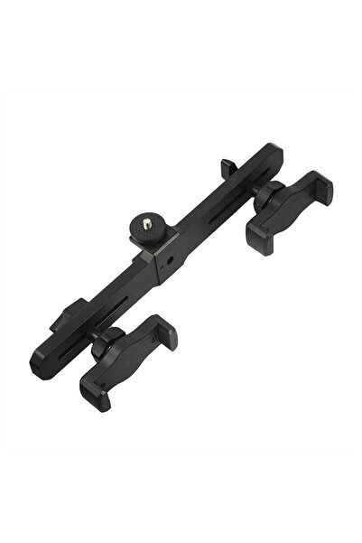 choice2 dual phone clip Smartphone Tablet Mount Double Clip Tripod Adjustable...