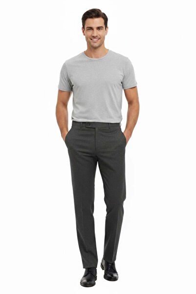Uki ANTRASİT Comfort Fit Klasik Pantolon