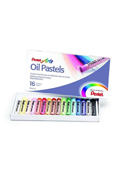Pentel Pastel Boya Yağlı 16 Renk Phn16