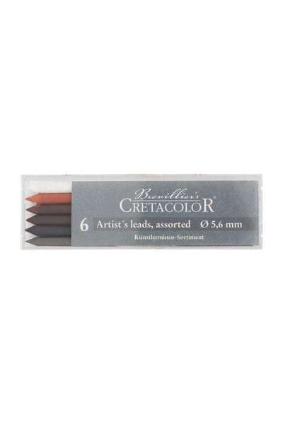 CretaColor Portmin Uç Assorted 5.6 mm 6’lı