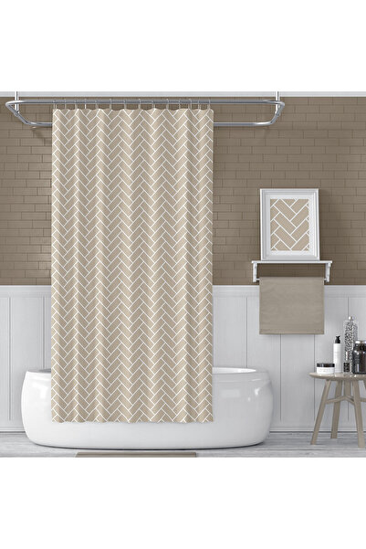 Efe Banyo Perdesi Karo 180*200
