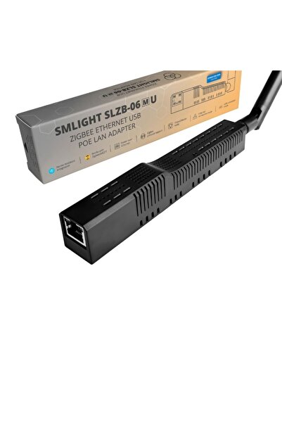 SMLIGHTING SLZB-06MU Adaptor Zigbee Ethernet, PoE, USB, Wi-Fi (router și coor...