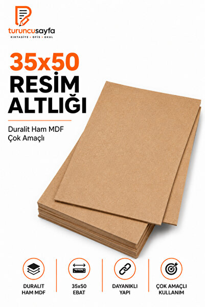 everart 35x50 Resim Altlığı Duralit Ham Mdf Çok Amaçlı