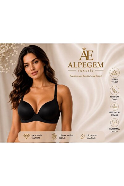 ALPEGEM Kadın Dolgusuz Toparlayıcı Sütyen