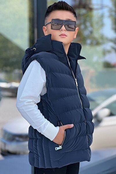 Zaziko Kids Boy's Hooded Puffer Vest