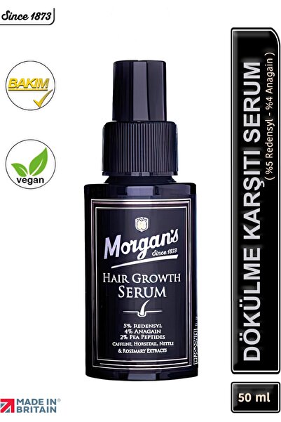Morgan's Pomade Hair Growth Volume Serum - Anti-Hair Loss Renewing Serum 50 ml