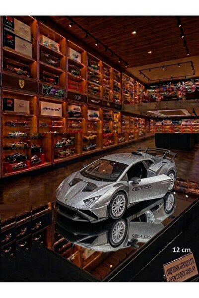 OYUNCAKSAHİLİ Lamborghini Aventador SVJ Roadster Diecast Metal 12x5cm Çekbıra...