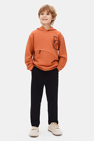 HAUSEkids 8-14 Yaş Cool Brave New Erkek Çocuk Sweatshırt-Kiremit