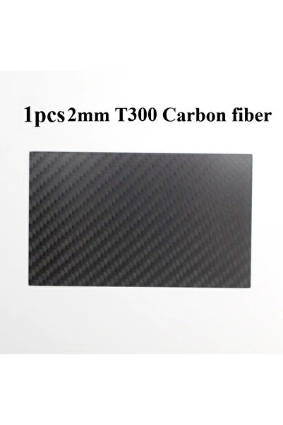 Choice 1pcs 2mm T300 New High-Strength 125mm X 75mm Real Carbon Fiber Plate 0...
