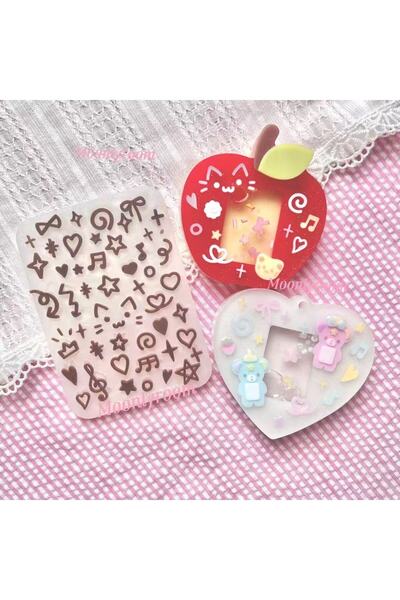 Choice Line Art Small Accessories Resin Casting Mold Silicone Mold Accessorie...