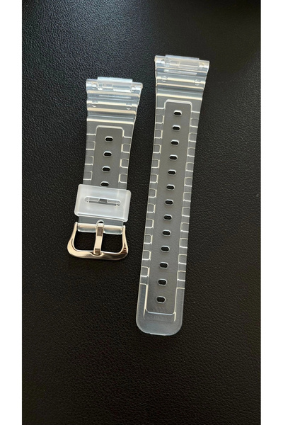 Casio G-Shock DWE-5600 GA-2100 Şeffaf Plastik Orijinal Saat Kordonu