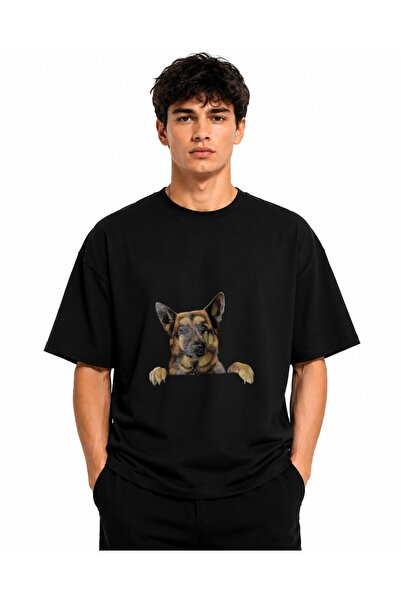 Inscriptie Tricou Unisex Bumbac Premium Casual " German shepherd dog "