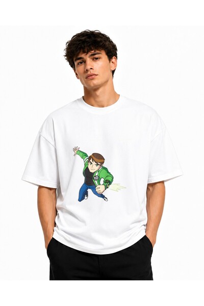 Inscriptie Tricou Unisex Bumbac Premium Casual " Ben 10 ultimate "