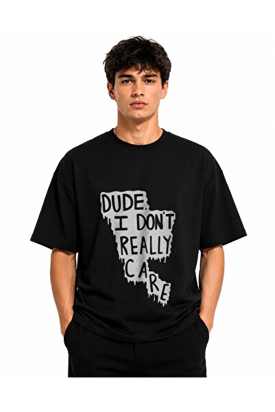 Inscriptie Ουνισέξ Βαμβακερό T-Shirt Υψηλής Ποιότητας  "Αχ, δεν με νοιάζει πο...