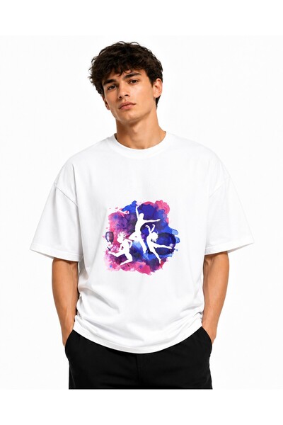 Inscriptie Tricou Unisex Bumbac Premium Casual " Hip hop dance painting "