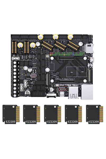 Choice لوحة أم 5xEZ2209 BIGTREETECH BTT Manta E3EZ 32 بت TFT35 SPI شاشة تعمل ...