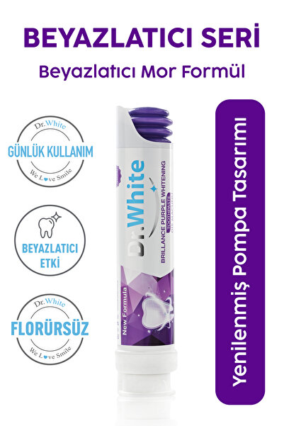 Dr.White Brillance Purple Whitening Toothpaste