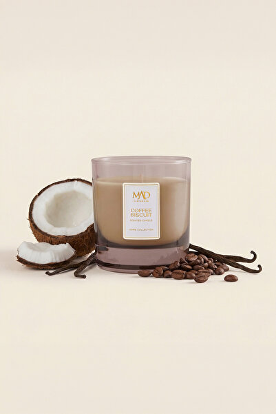 Mad Coffee Biscuit 200g Scented Glass Candle