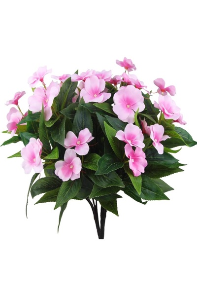 choice2 1PC Pink Silk Balsam Artificial Flowers Wedding Home Room Party Table...