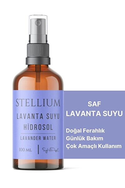 STELLIUM Saf Doğal Lavanta Suyu – Hassas Cilt Toniği 100 ml