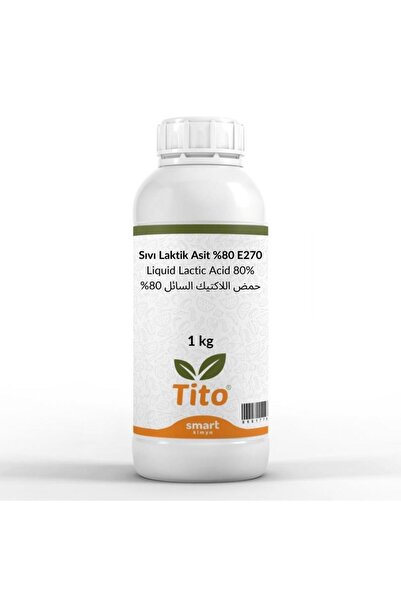tito Sıvı Laktik Asit %80lik E270 1 kg