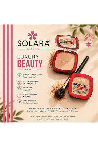 Solara Matte POWDER FACE INFAILLIBLE