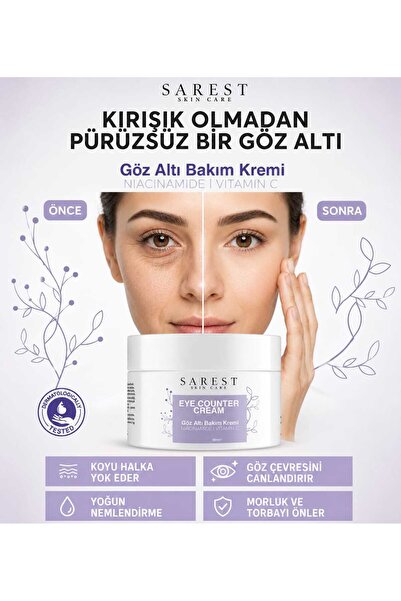 Sarest skincare Anti-Puffing and Dark Circles Cream 100 ml