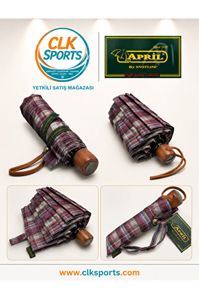 APRİL Special Mini Otomatik 10 Telli Şemsiye - Kılıflı