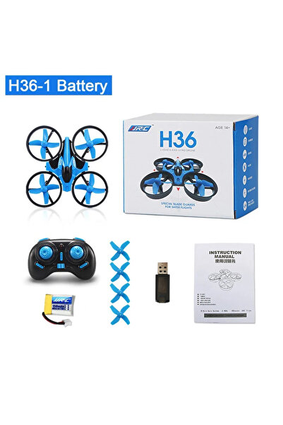 Choice3 H36 Blue JJRC H36 Mini Drone 6-Axis Headless Rc Quadcopter Drones Hel...