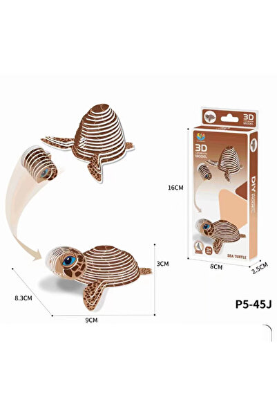 Choice7 Turtle Children's Cartoon Dinosaurs 3D Three-dimensional Puzzle Toys ...