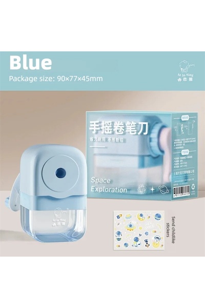 Choice1 Blue Kawaii Creative Pencil Sharpener Cute Stationery for Kids Adults...