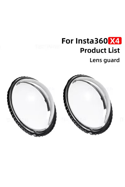 Choice X4 lens guard Screen Protector for Insta360 X4 Lens Guard+Tempered Gla...