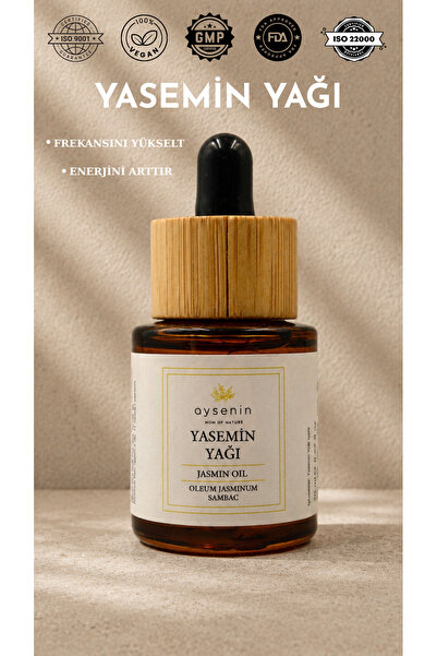 aysenin زيت الياسمين 20 مل - عطر طبيعي وعلاج عطري مبهج